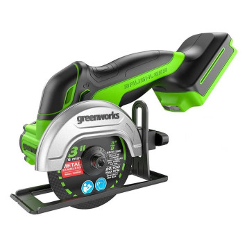 Машина шлифовальная угловая Greenworks GD24UCS 24 V (без АКБ и ЗУ)