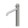 QuadroDesign Source Смеситель для раковины, на 1 отв., высокий, цвет: brushed stainless steel