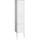AQ LAD0504W LaDonna Пенал на ножках 400х1850х300 мм, Белый, правый/левый LAD0504W
