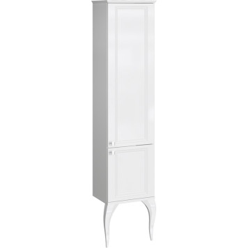 AQ LAD0504W LaDonna Пенал на ножках 400х1850х300 мм, Белый, правый/левый LAD0504W