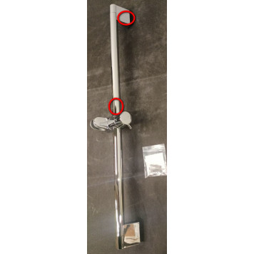 SaleKludi696300500 sDive Душевой гарнитур H=600 мм, Ø107 мм, 3 режима, 15 л/мин Sale696300500_1127