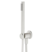 Plumberia Selection IXO Душевой гарнитур, ручной душ с держателем, запорным клапаном, шланг PVC 150см., цвет: белый матовый. HST3018BO