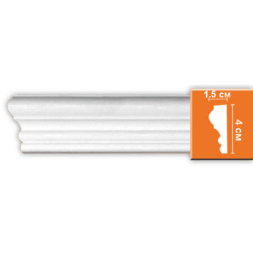 Молдинг гладкий DECOMASTER 97154F гибкий (40*17*2400мм)-3