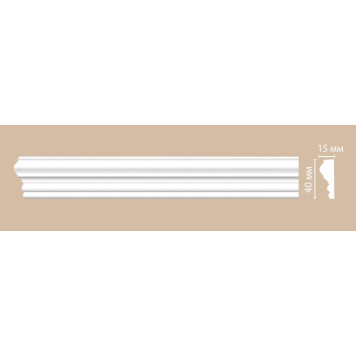 Молдинг гладкий DECOMASTER 97154F гибкий (40*17*2400мм)-4