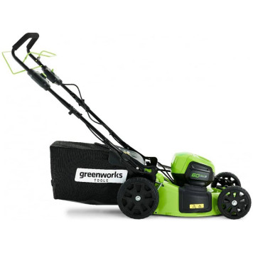 Газонокосилка аккумуляторная самоходная Greenworks 60V,46 см, б/щ (АКБ 4 Ач. и ЗУ)-2