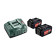 Набор аккумуляторов Metabo Basic-Set 5.2 (2 акк 5,2Ач 18Вч+З/У ASC 145) (685051000)