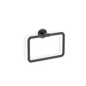 Decor Walther Basic HTR Полотенцедержатель кольцо 21см., подвесной, цвет: черный матовый. 0531260