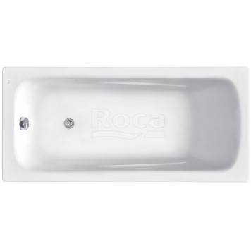 Roca Z.RU93.0.292.4 Line Ванна акриловая 1700х700 мм, 220 л, прямоугольная, Белая ZRU9302924