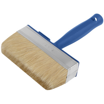 Макловица, натур.светлая щетина, пластиковый корпус, полая ручка, мини 40 х 140 мм