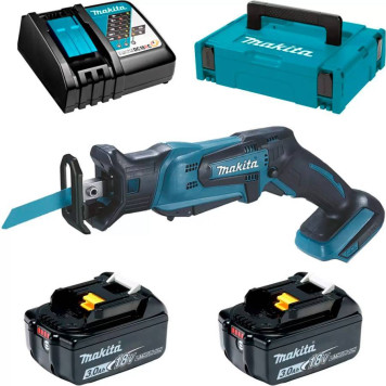 Пила сабельная аккумуляторная Makita DJR185RFE-1