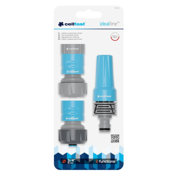 Набор с прямым наконечником для полива Cellfast IDEAL 3/4 apos; apos;-1