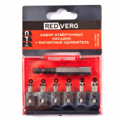Набор бит REDVERG 7шт PH, PZ, SL(720631) Набор бит REDVERG 7шт PH, PZ, SL(720631)