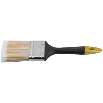 Кисть флейцевая Лайн, искусственная щетина, пластиковая ручка 2,5 (63 мм)-3