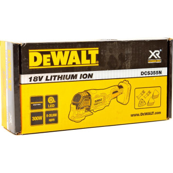 Инструмент многофункциональный аккумуляторный DeWALT DCS355N-XJ (без акк, без з/у)-9