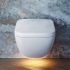 TOTO Neorest WX1 Комплект: Унитаз подвесной 66x45см, сиденье, инсталяция, клавиша смыва, Cefiontect, Rimless, цвет: белый