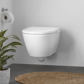 Duravit D-Neo Унитаз подвесной 37x54 см, безободковый, в комплекте с сиденьем 0021690000, цвет: белый-4