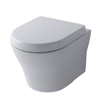 TOTO MH Унитаз подвесной 39.4x53x33.9см, безободковый, Tornado Flush, CeFiONtect, цвет: белый-1