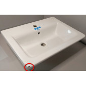 SaleRoca327472000 The Gap Раковина накладная 600x440х165(40) мм, с отв. под смес., с отв. перелива Sale327472000_1082