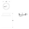 Alice Spy Round Раковина Oslash;40см., накладная, без отв., цвет: чёрный матовый. 34230108