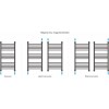 Сунержа Богема Полотенцесушитель водяной 40x80h, цвет: без покрытия 00-0220-8040