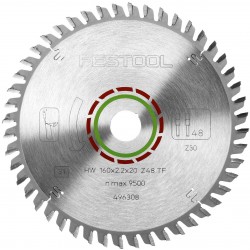Пильный диск Festool для ламината 160x2,2x20 TF48