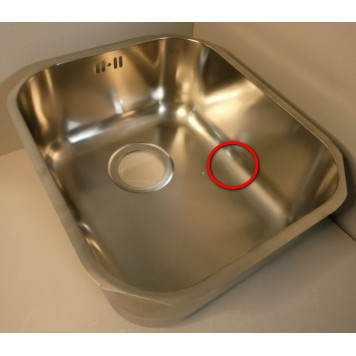 SaleAlv1009013 Variant 40 Мойка U, 1 чаша, 0,8 мм, SAT, 3½ 340х400х180 мм+сифон 1130550 Sale1009013_1029