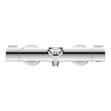 Duravit Wave Смеситель для ванны, настенный, термостатический, цвет: хром. WA5220000010 / WA5220000C10-1