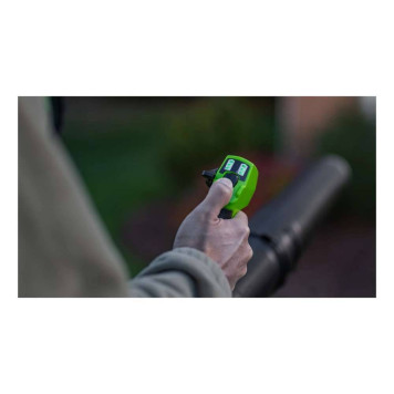 Воздуходувка ранцевая Greenworks GD40BPG2 (без АКБ и ЗУ)-8