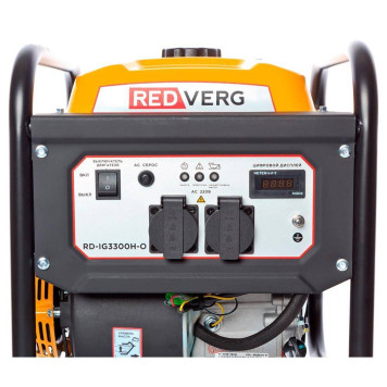 Генератор бензиновый инверторный открытого типа REDVERG RD-IG3300H-O-5