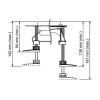 TECE drainline, Комплект опор для трапа: 137-184 мм (4шт)