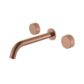 Boheme Stick Linea Смеситель для ванны встр., 1 потреб., изл. 20,2см, вн. часть, цвет:copper brushed 152-2-CB.3