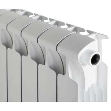 Rifar Monolit 500 14 секций, боковое подключение (белый)-2