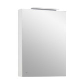 Roca Oleta Зеркальный шкаф 50х70см, SX, c LED-светильником, цвет: белый. A857643806