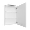 Roca Oleta Зеркальный шкаф 50х70см, DX, c LED-светильником, цвет: белый. A857644806
