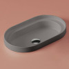 Artceram Fuori Scala Раковина 58х36 см, без отв., встраиваемая, без перелива, цвет: grigio oliva. TFL033 15 00