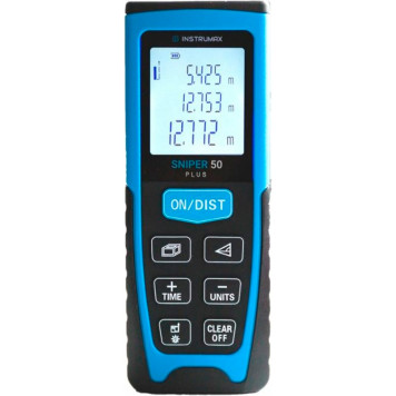 Измеритель длины лазерный INSTRUMAX SNIPER 50 PLUS