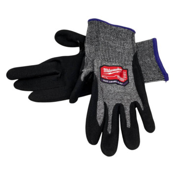 Перчатки Milwaukee Cut level с уровнем сопротивления порезам 6/F, L/9-3