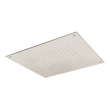 Cisal Zen Shower Верхний душ 40х40см., встраиваемый, потолочный, цвет: полированная нержавеющая сталь матовая. ZS025630D1