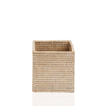 Decor Walther Basket BOD Универсальная коробка 14x14x14см, настольная, цвет: ротанг светлый. 0932291