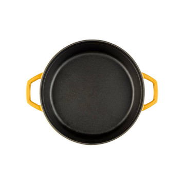 Неглубокая кастрюля HS Y KT 28 YELLOW-1