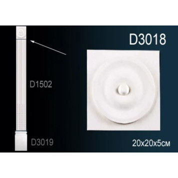 Капитель D3018
