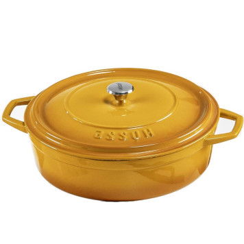 Неглубокая кастрюля HS Y KT 28 YELLOW-2
