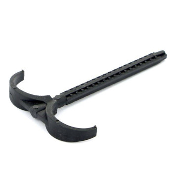 Дюбель-крюк UNI-FITT двойной 8 x 90 для фиксации труб (пластик)-3