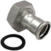 Муфта нерж AISI316L Дн18х3/4  Ру16 пресс/нак/г Inoxpres RM 183018002