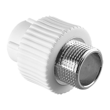 Муфта TEBO PP-R комбинированная 40х1, НР, под ключ