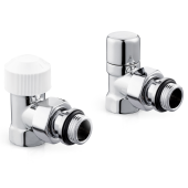 Набор термостатический для радиатора угловой ROYAL THERMO Design 1/2quot;М30х1,5 (Хром)
