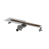 Boheme B T Infinity Трап линейный 60 см нерж. сталь, решетка с щелью для воды, цвет: brushed bronze 981-60-BRB