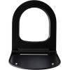 Allen Brau Priority Крышка-сиденье для унитаза 36x44x4,5h см, цвет: черный 4.31004.31