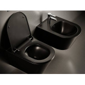 Boheme Avva Биде подвесное 35,5х53х35h см, цвет: black 974-B