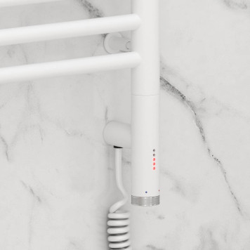 Сунержа Богема 3.0 с 1 п. Полотенцесушитель электр. 63,2x132,4h см, правое, мат. белый 30-5807-1260-2